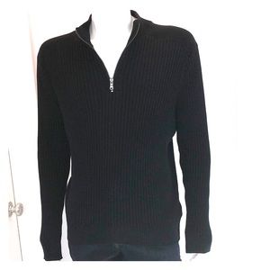 Men’s Express Ribbed Mock Neck Sweater w/zipper XL. Make an offer!